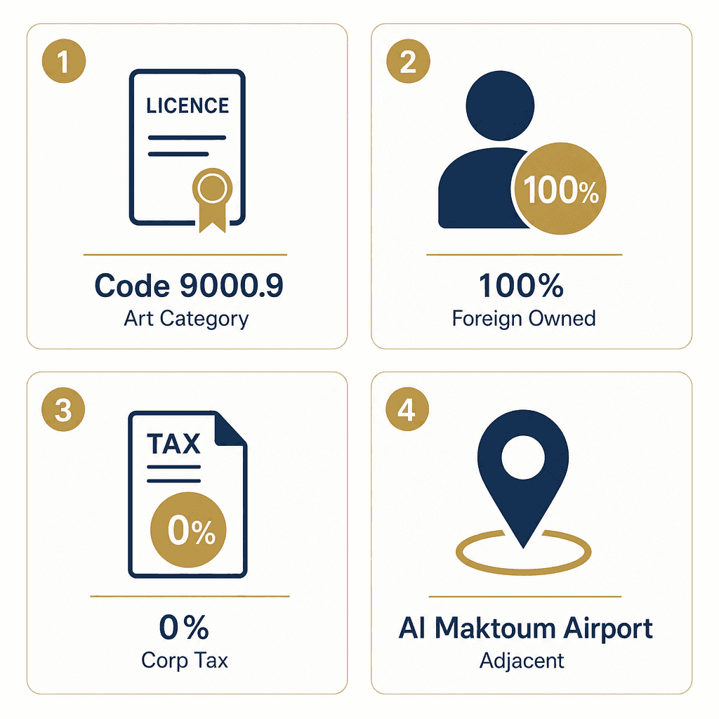 Infographic: Fireworks Shows Business License in Dubai: Cost and Requirements