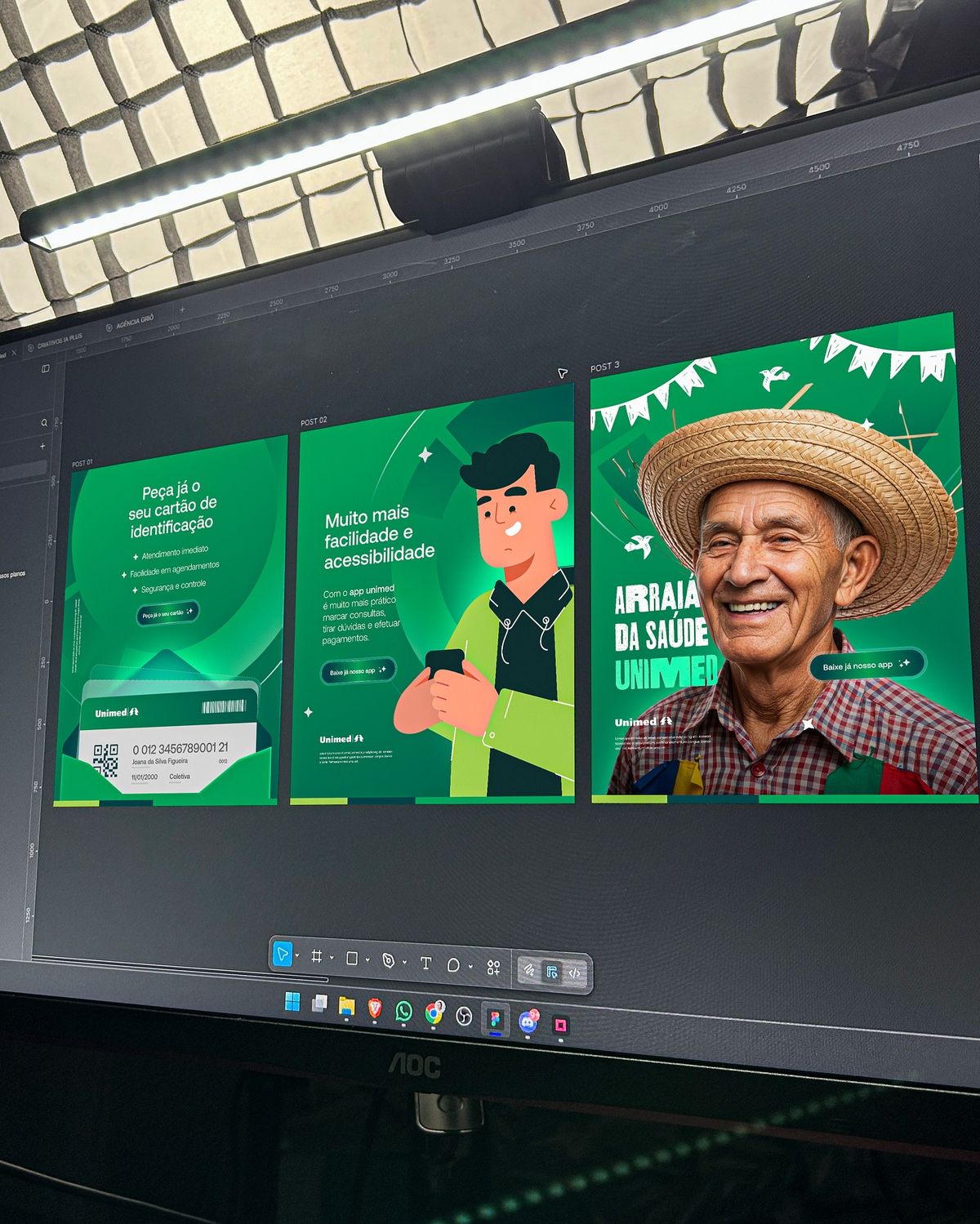 Example work of framer development