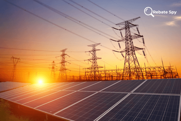 Grid connected solar & battery