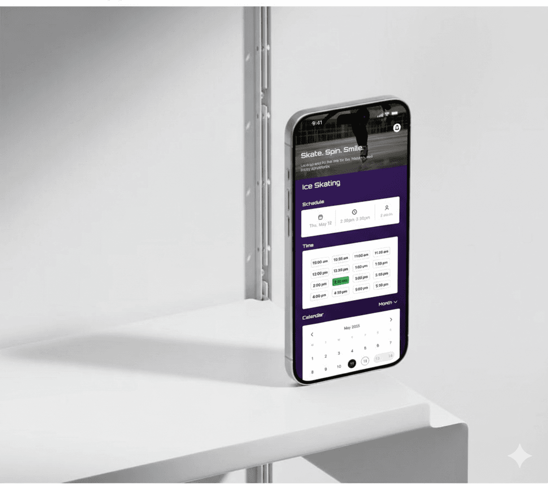 a cell phone leaning on a ledge