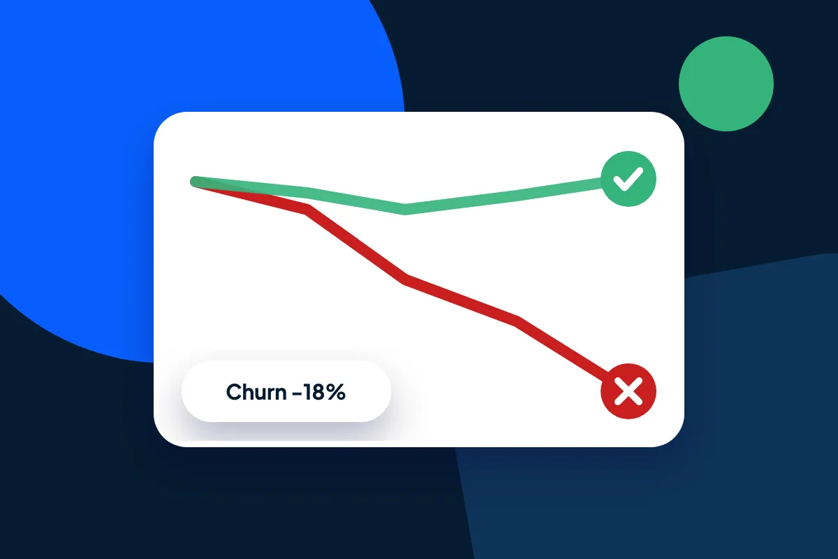 Illustrated cover for: Involuntary vs. Voluntary Churn in SaaS: Definitions, Benchmarks, and Measurement Framework