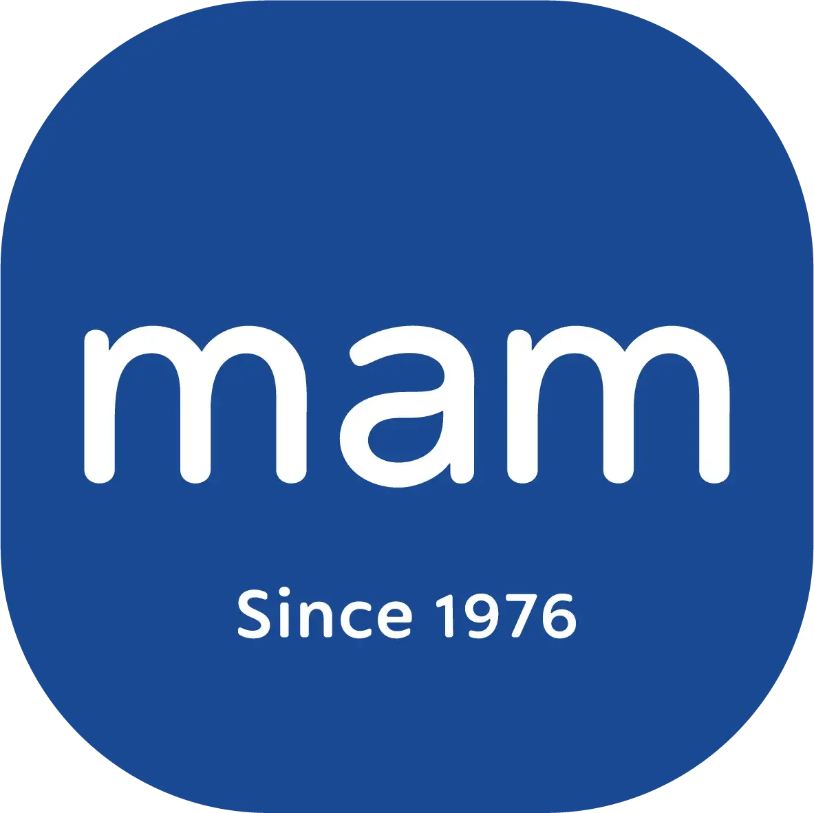 logo MAM, marque proposée par la Pharmacie d'Ecquevilly