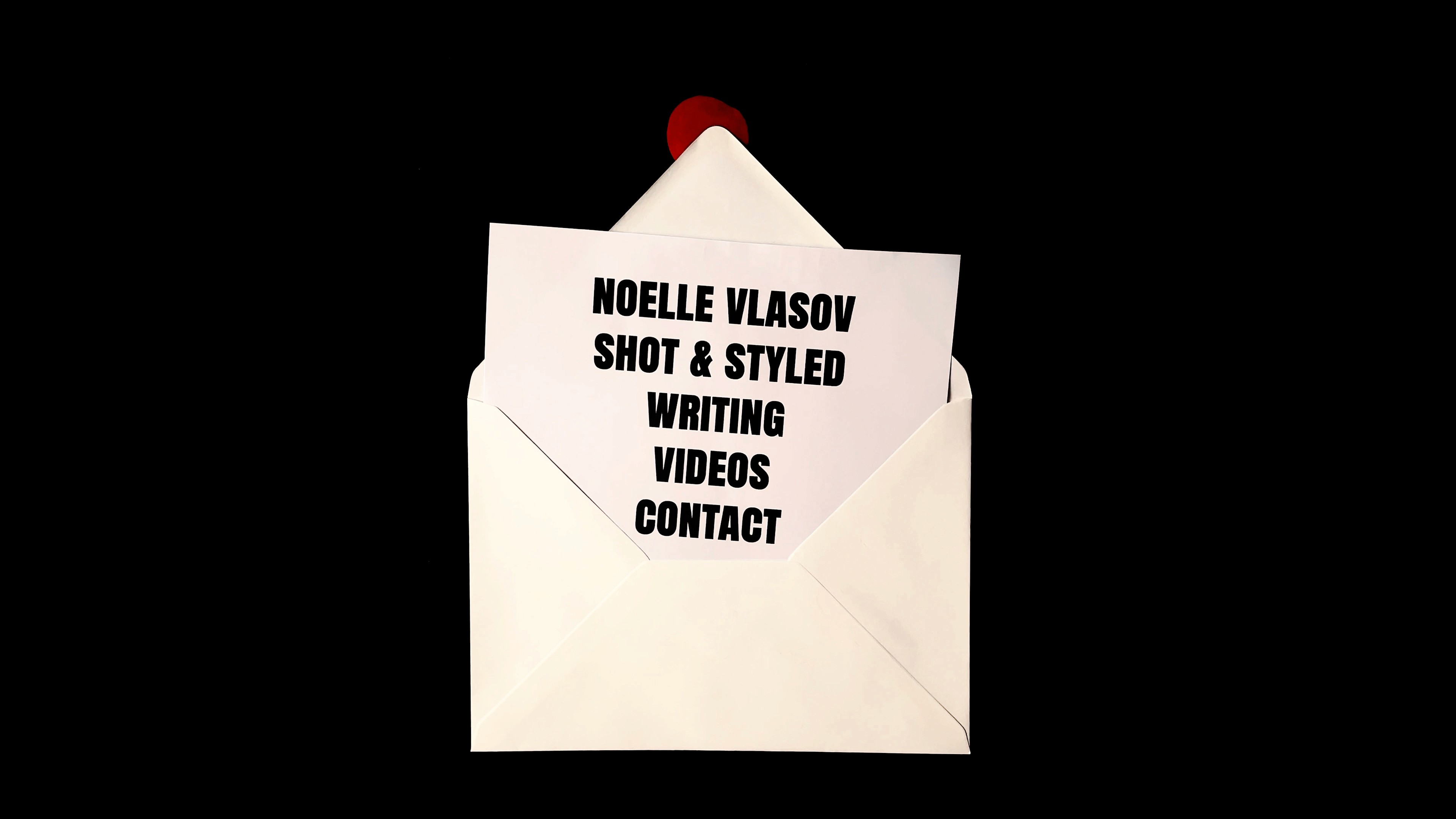 Opened envelope
