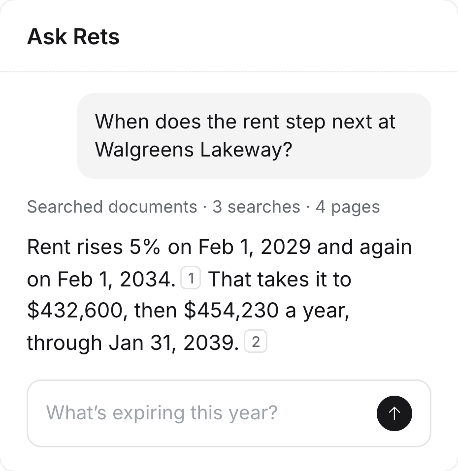 Ask Rets in Rets