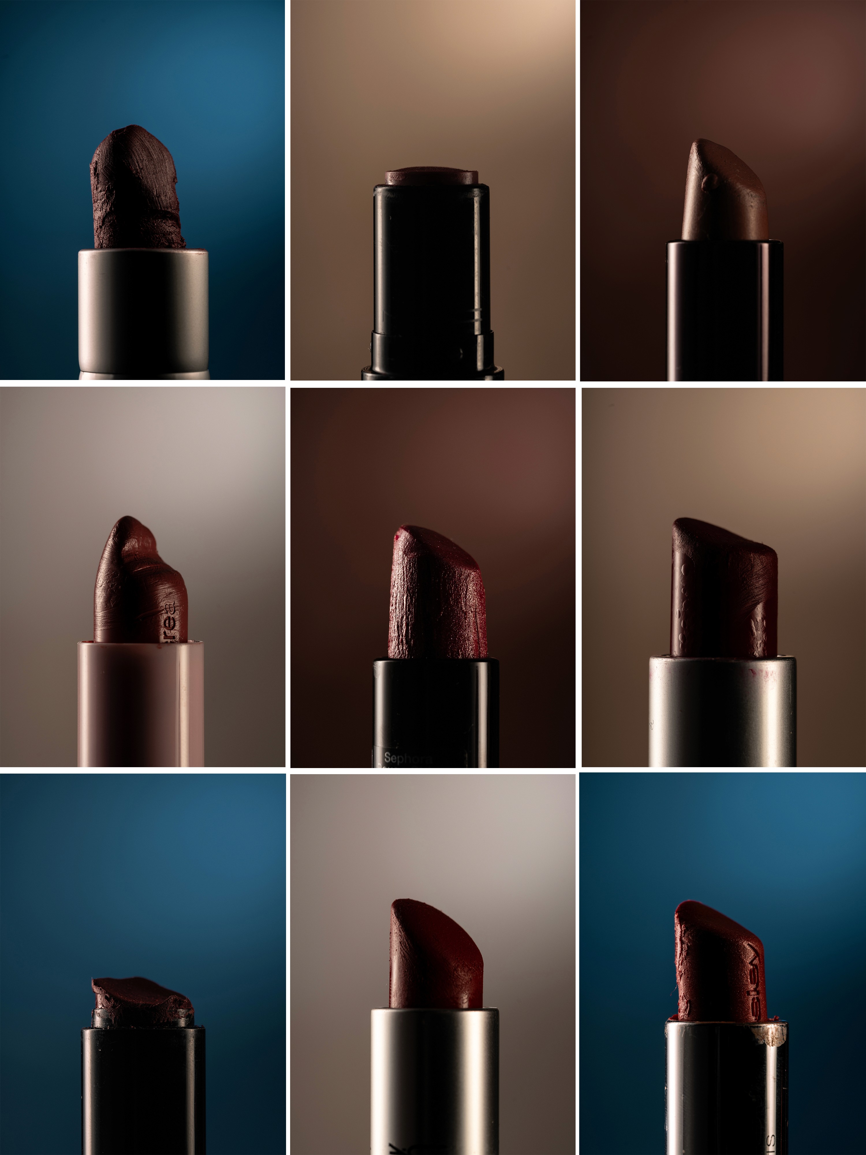 Photographie Produit -  Rouge à lèvre utilisés - Justine Regnier - 2026