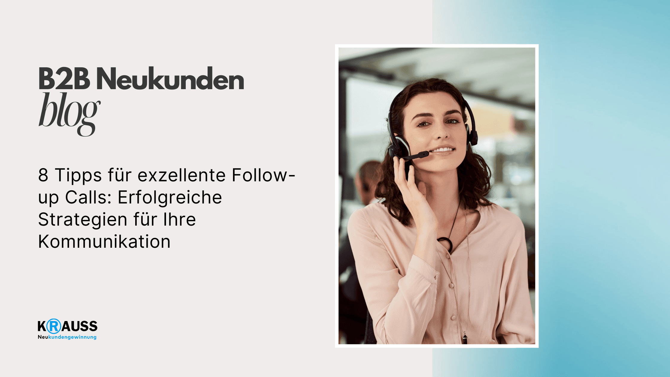 KRAUSS Neukundengewinnung
