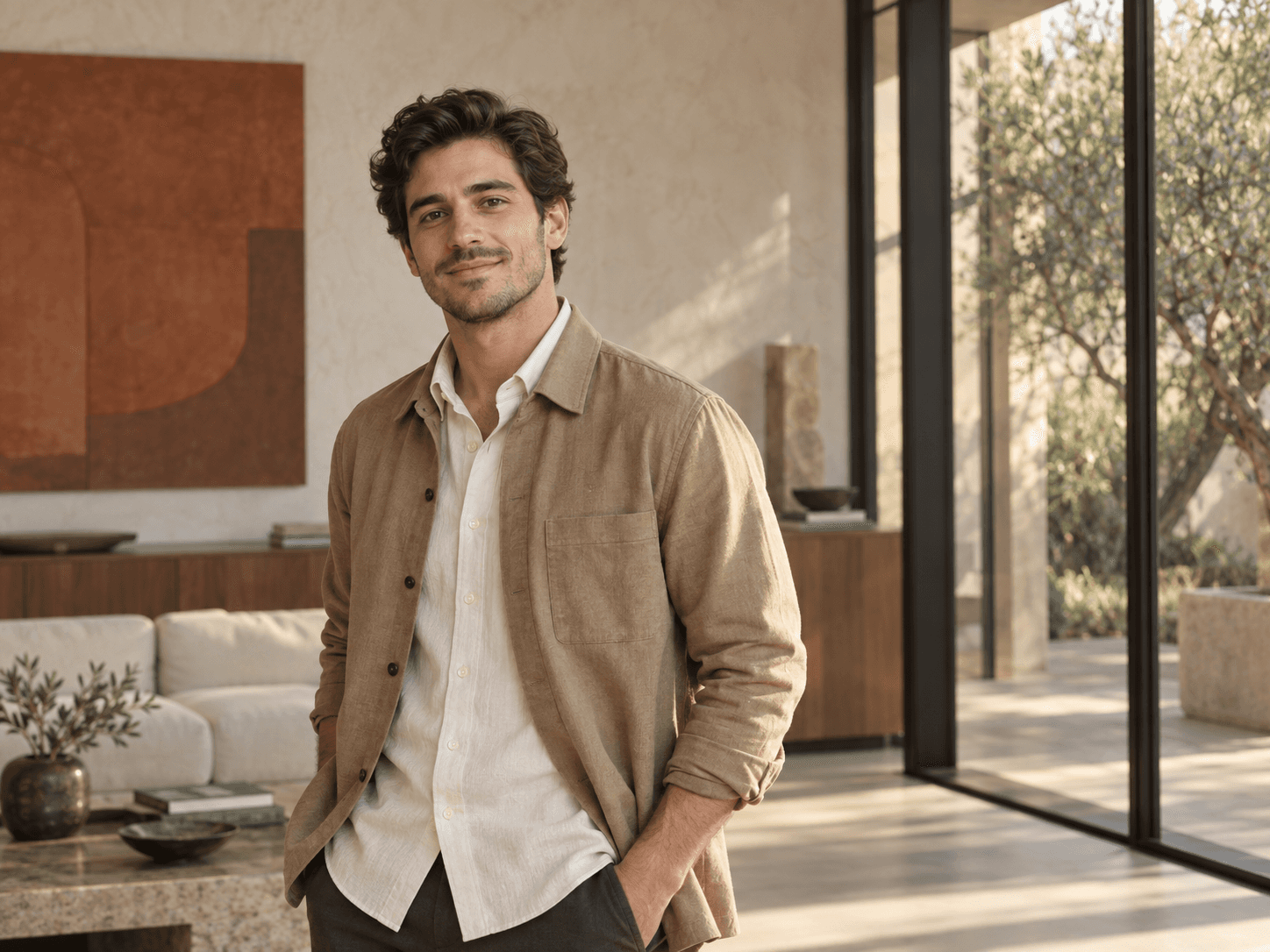 Portrait of Noah Bertrand, Architect