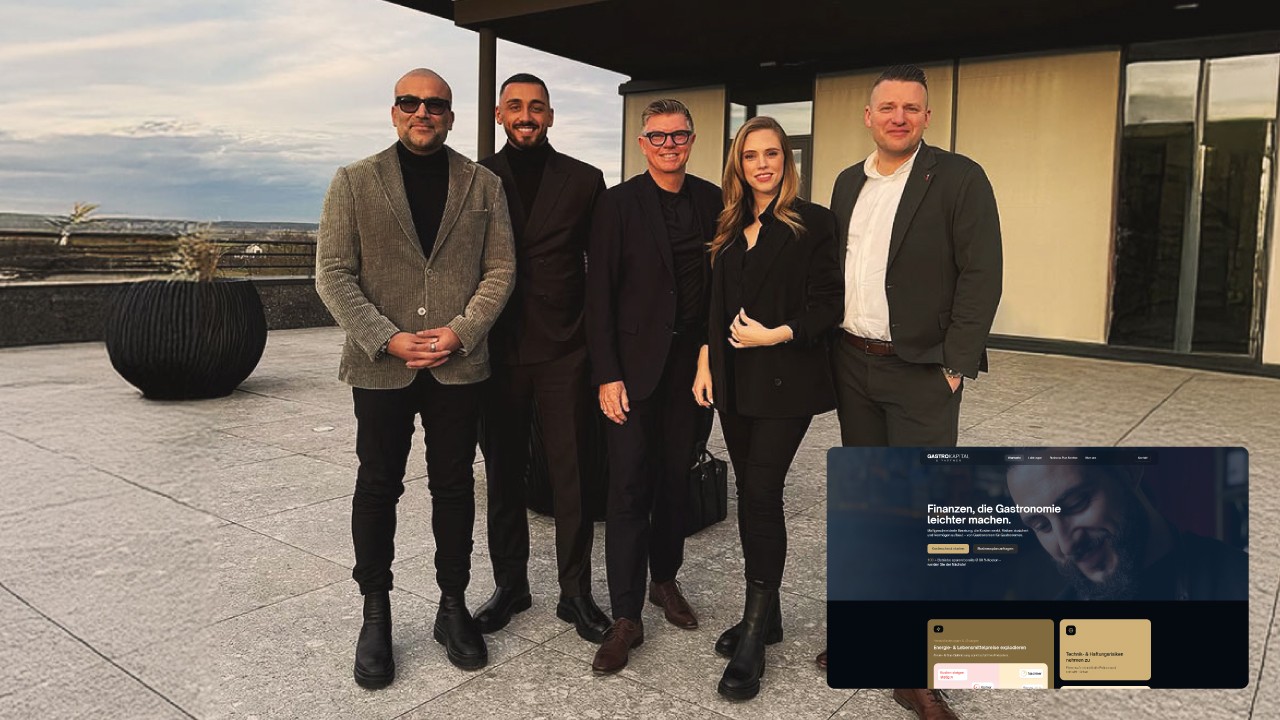 Large outdoor billboard amid trees, showing a purple-to-peach gradient background with the white text “Your mental health, simplified.” and a small purple gradient pill-shaped logo above the word “Circular.”