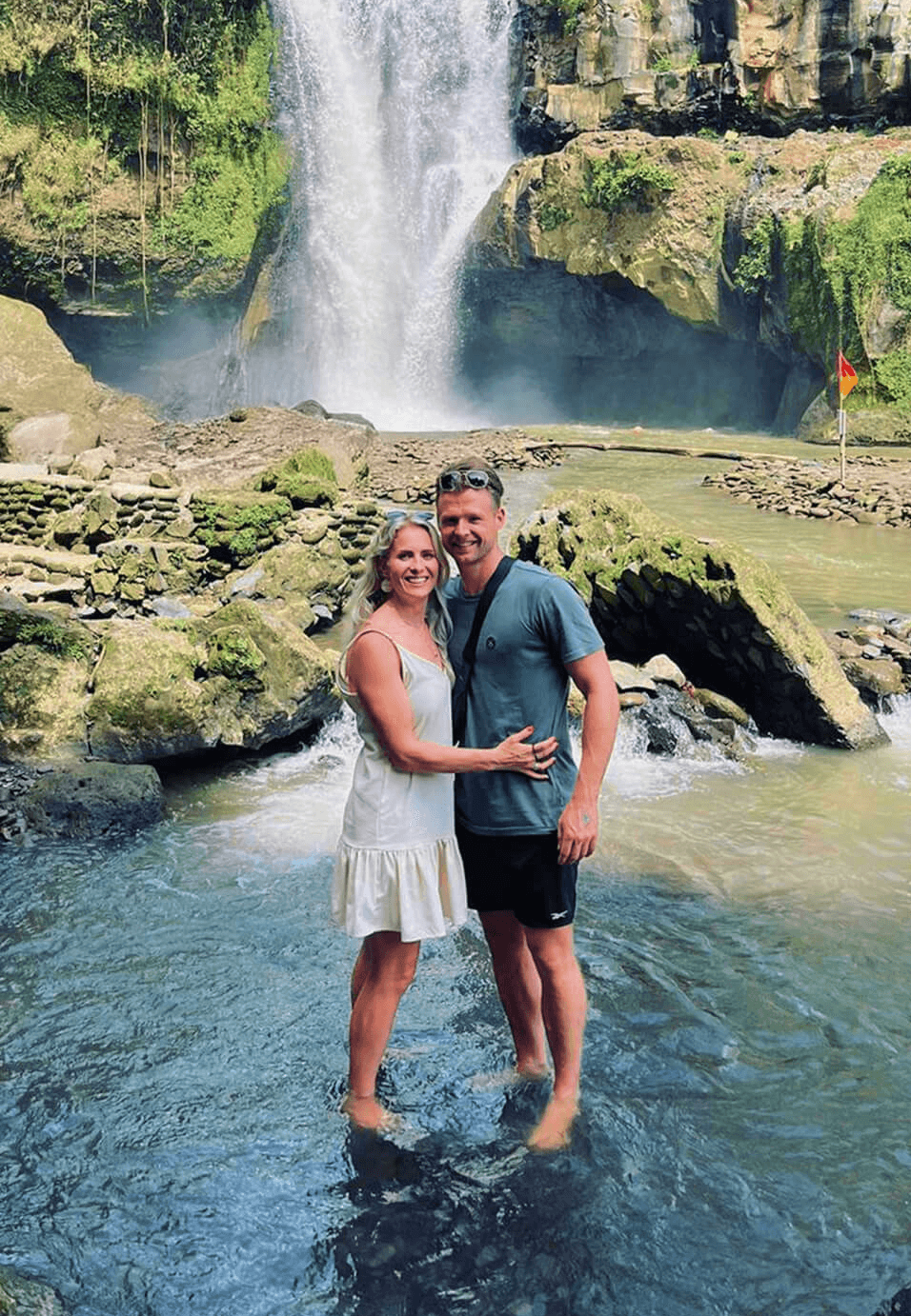 Sjoerd en Dinja op Bali