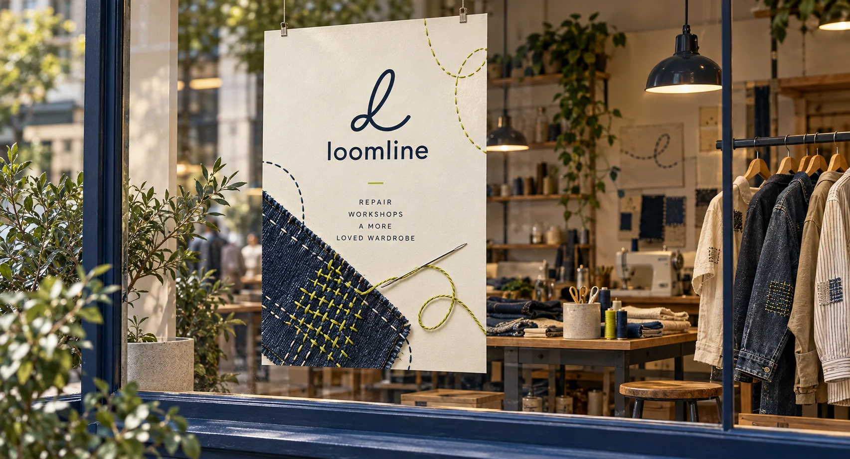 Loomline — workshop poster brand application