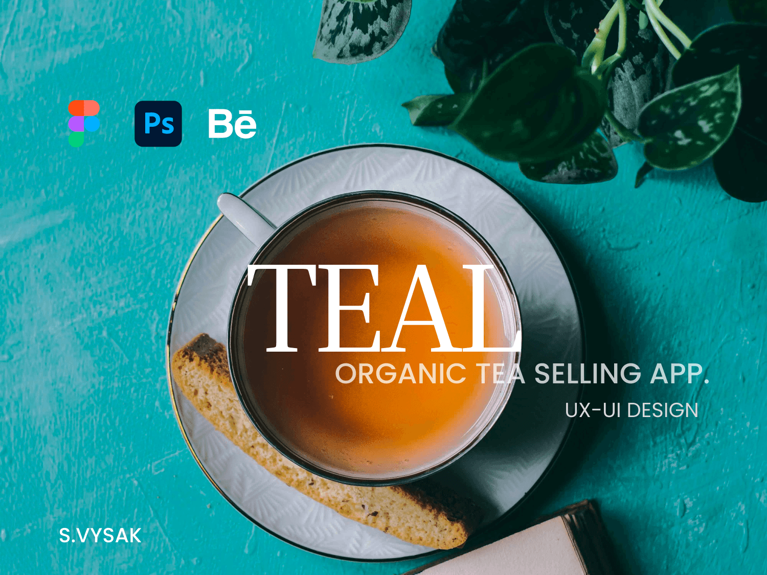 TEAL — UX/UI Design (Brand & Web) project by S. Vysak
