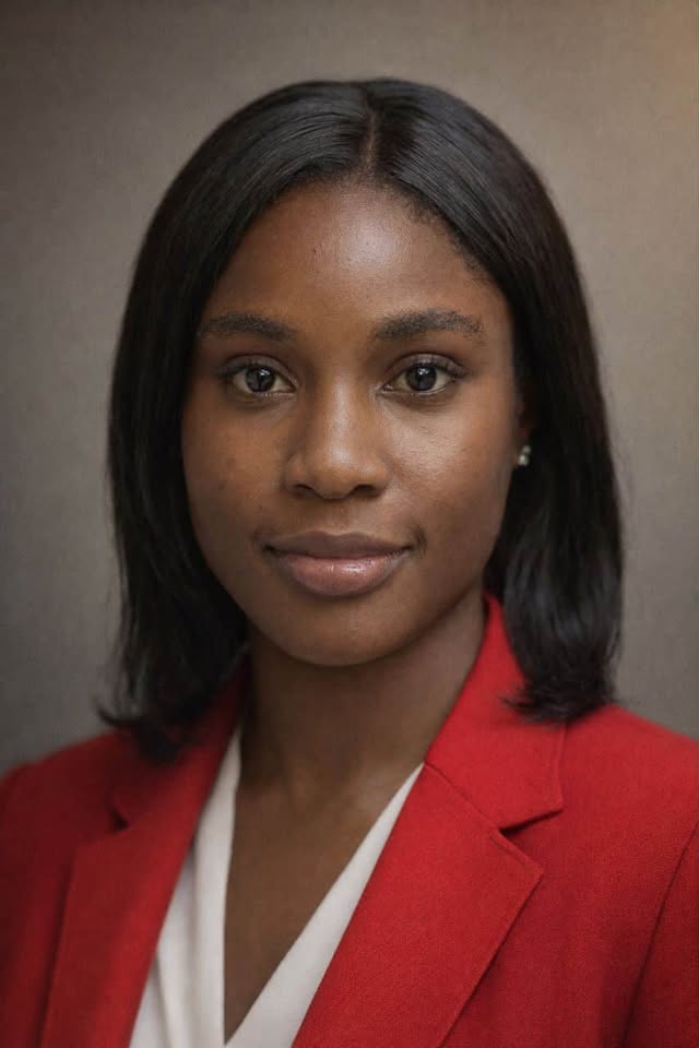 smiling woman sitting on grass during daytime