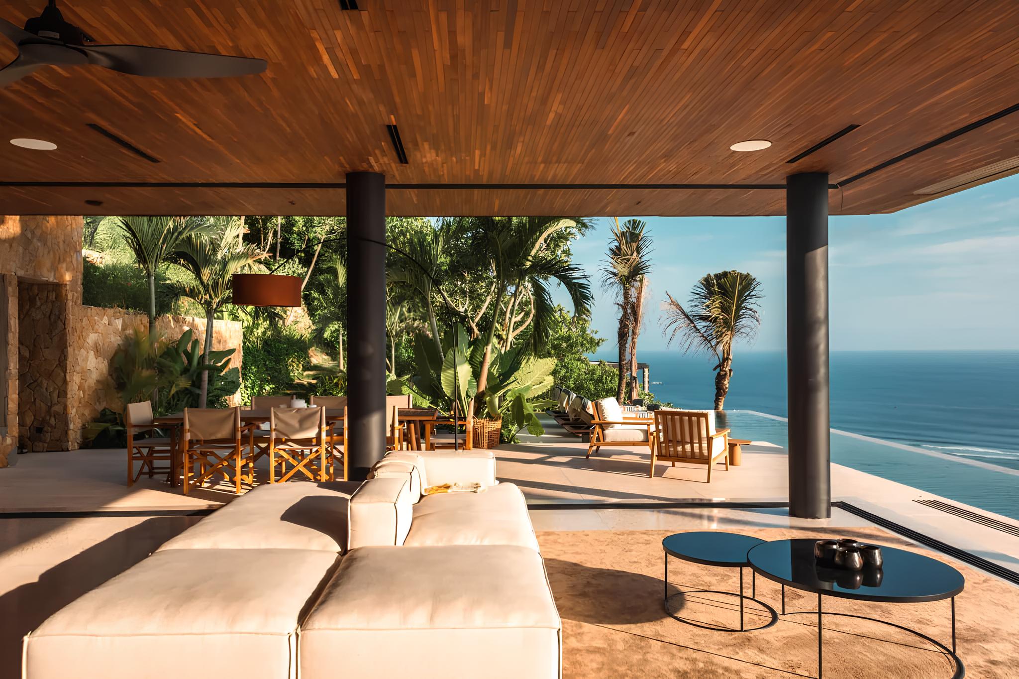 Infinity pool villa with ocean view in Uluwatu, Bali