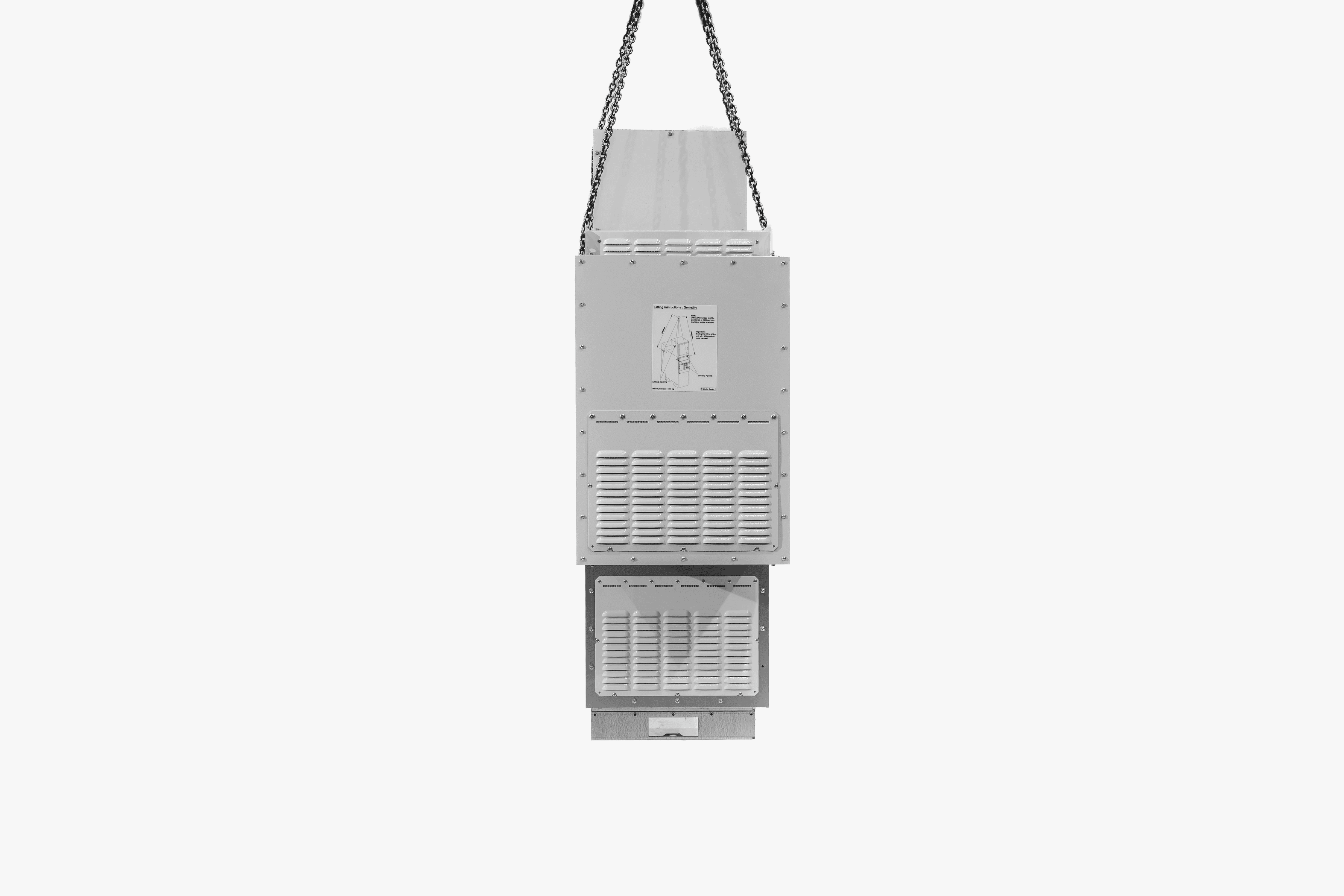 Restored HV switchgear, side view