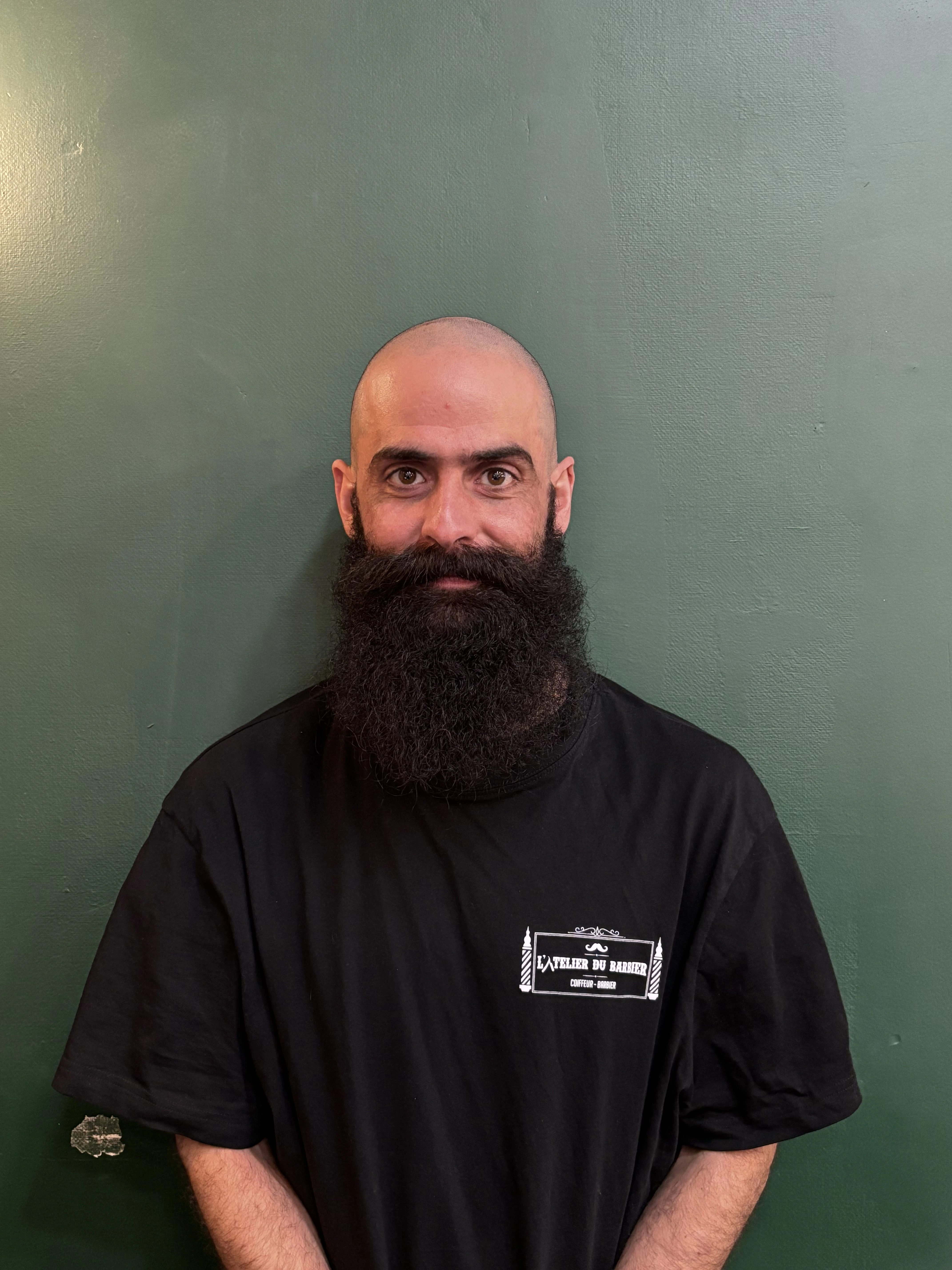 woman holding heft long blonde hair