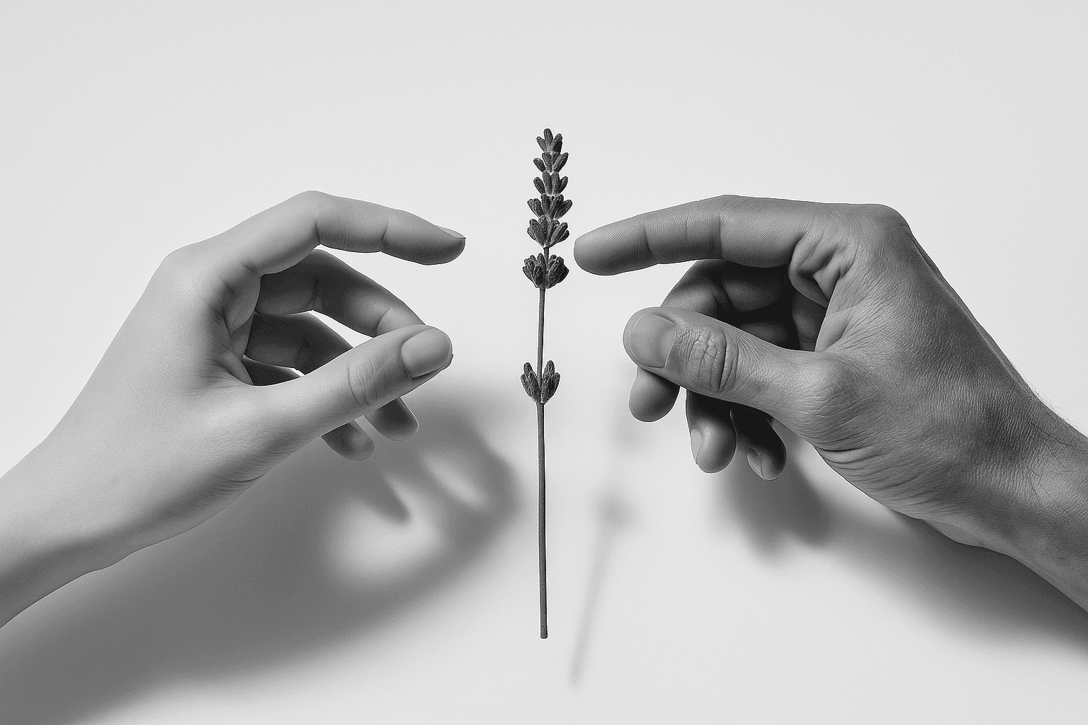 A wide-angle black-and-white photograph of two people demonstrates the capabilities of the Ultra Wide camera on iPhone 17 Pro