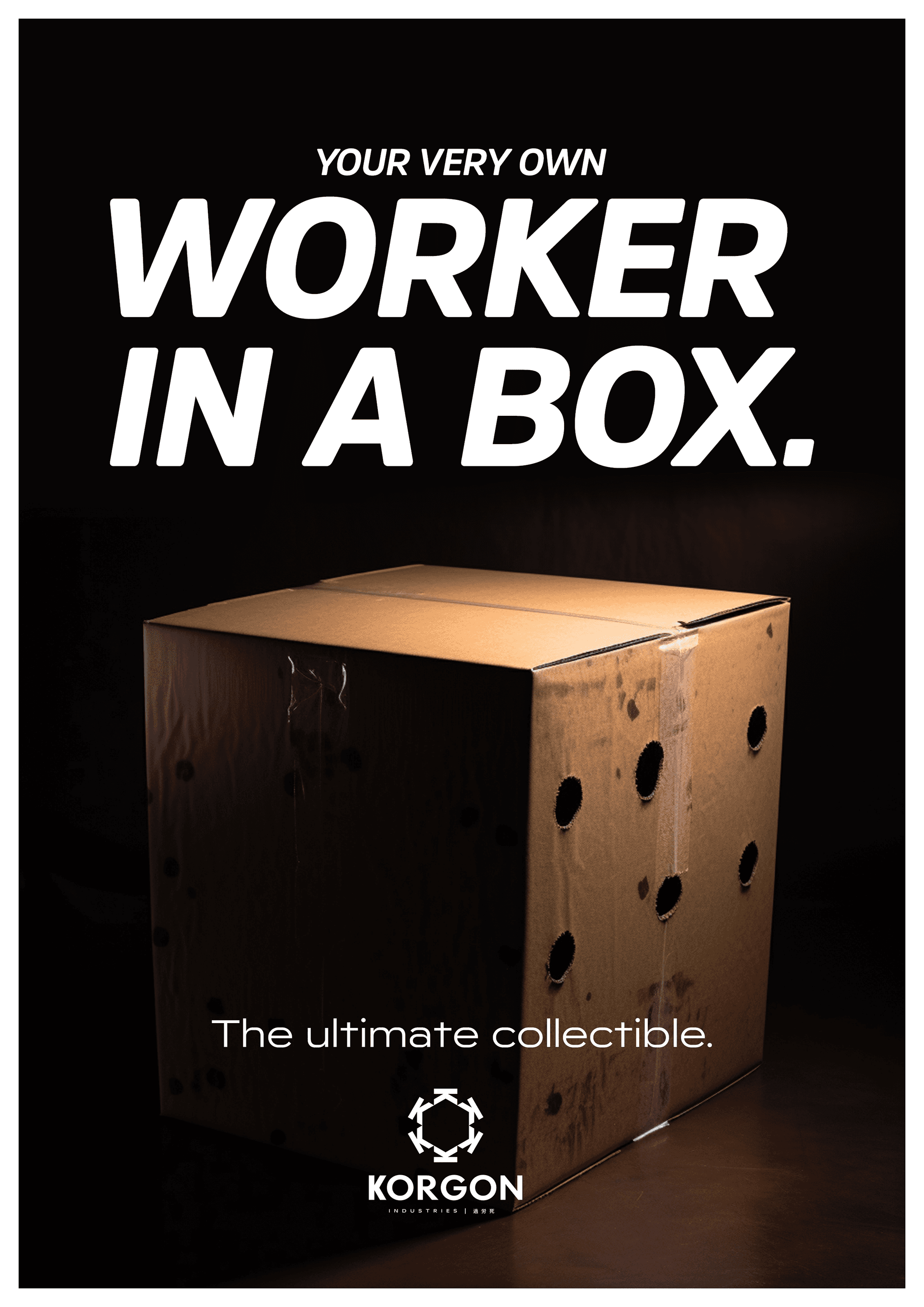 Worker in a box
