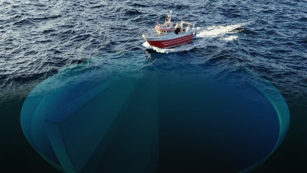 Installasjon av ekkolodd eller sonar fra BNME