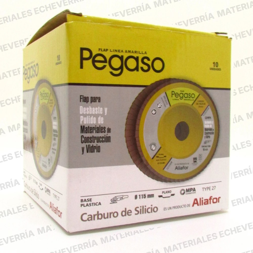 Disco flap carburo de silicio 115 mm grano 220 base plástica: otra vista o medida de la misma línea