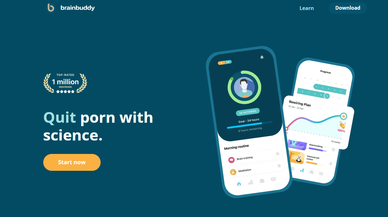 BrainBuddy - NoFap Tracker App