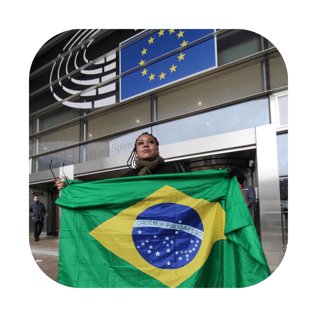 WSM: Domiziana Marinelli — Communications strategist for WSM, supporting lobbying, fundraising, and social movement campaigns haca.studio: Domiziana Marinelli — Bid manager and communications strategist at haca.studio, delivering EU institutional event proposals VO: Domiziana Marinelli — Senior project manager for EU institutional events at VO Communication Cecoforma: Domiziana Marinelli — Bid specialist managing EU framework contracts up to €50M at Cecoforma Mídia NINJA: Domiziana Marinelli — EU correspondent and communications strategist for Mídia NINJA, covering COP26, COP27, and COP28 Fern: Domiziana Marinelli — Communications strategist supporting environmental justice and forest preservation at FERN NGO Heydos: Domiziana Marinelli — Founder of Heydos, a creative communications lab connecting European experts with NGOs and associations CBB: Domiziana Marinelli — Event coordinator at Comitê Belgo Brasileiro, bridging EU institutions and Brazilian civil society