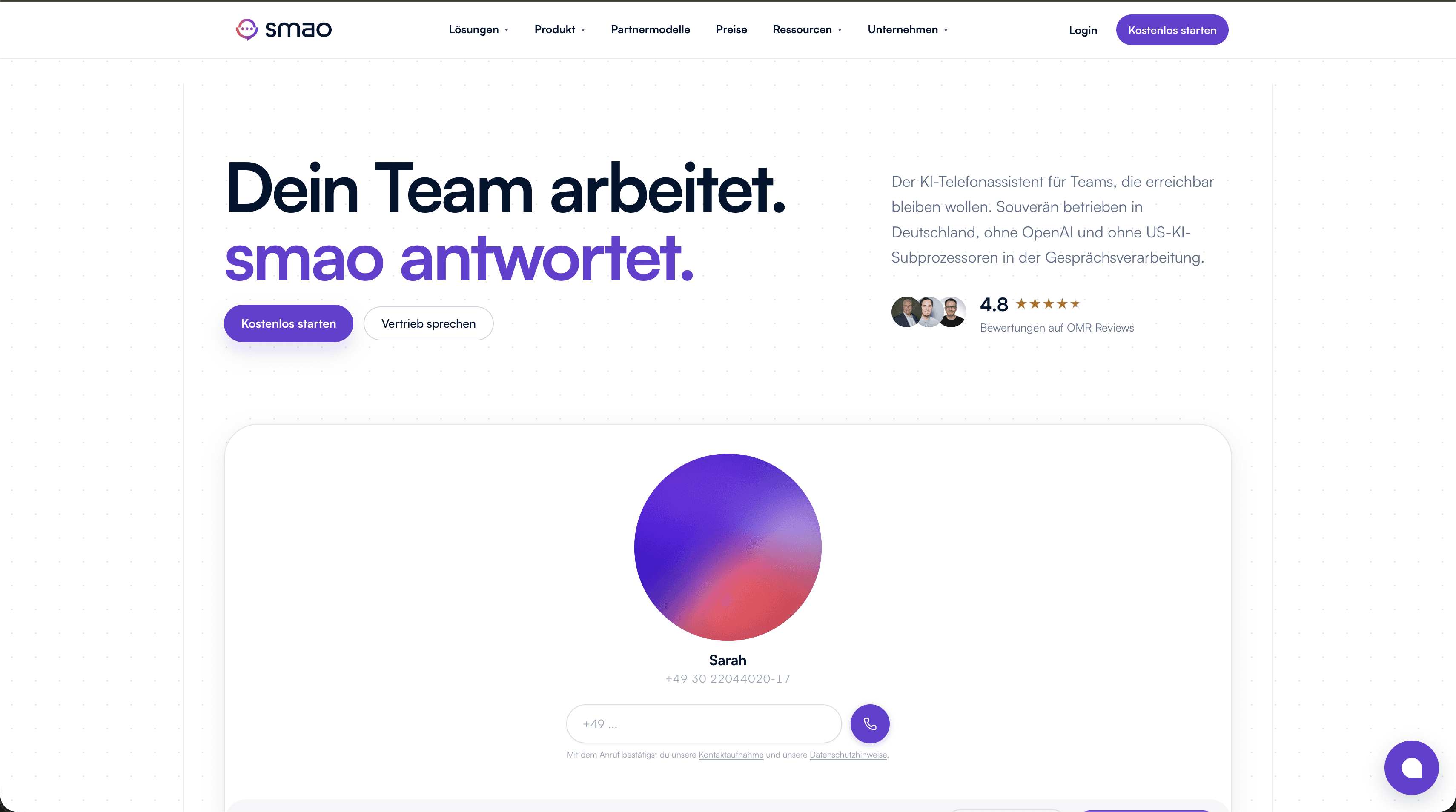smao.ai Website