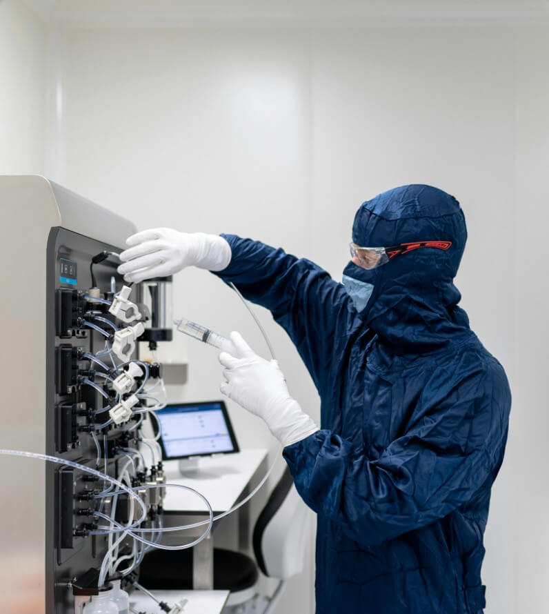 a few people in a room