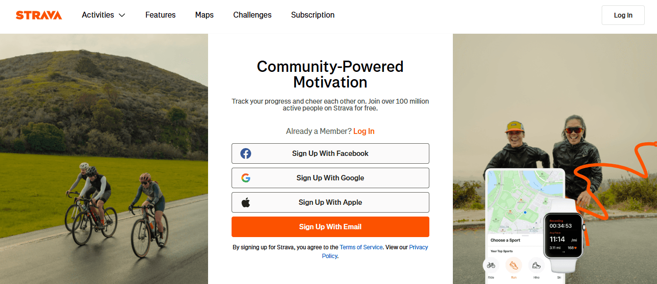 strava - Corporate Mobility Services