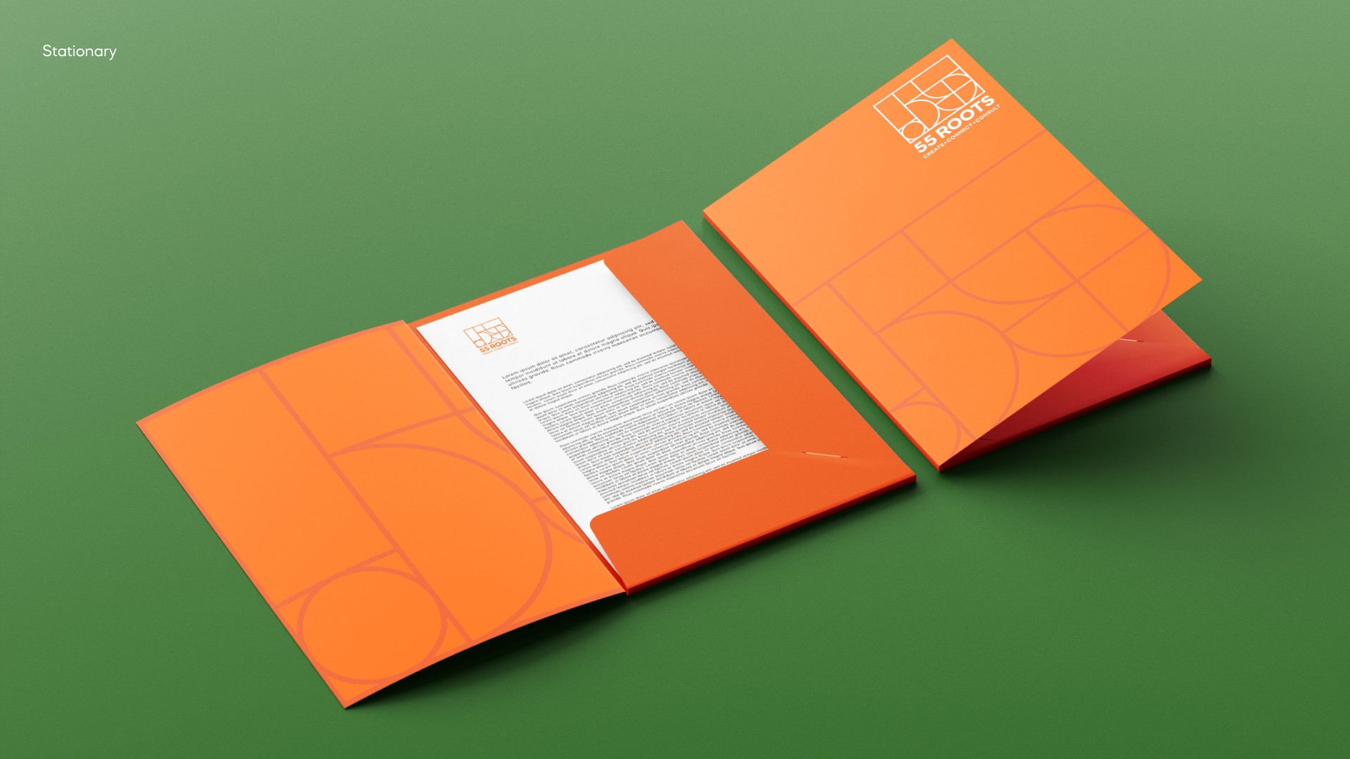 Dynamic Visual Identity for 55 Roots LLC. CHYRKOV Studio
