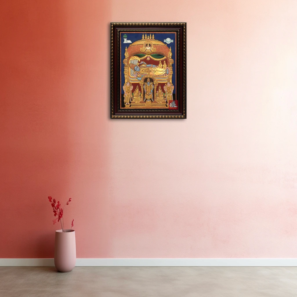 Ranganatha Tanjore Painting