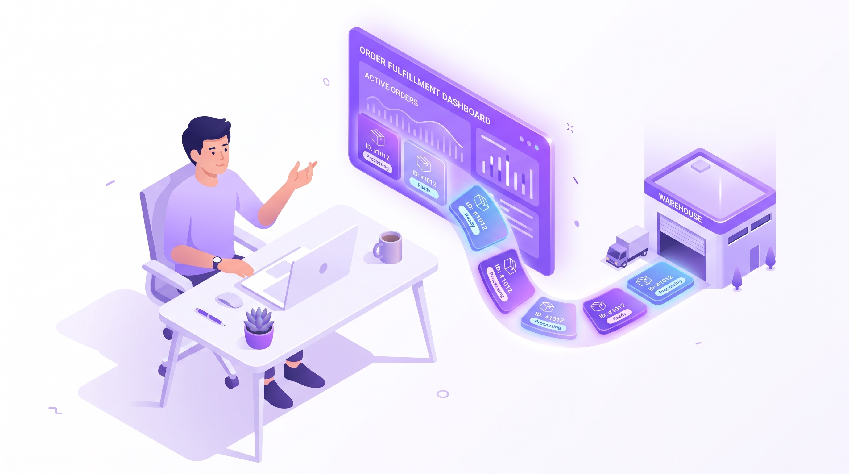 Operations lead confidently managing Shopify fulfillment holds and 3PL integration