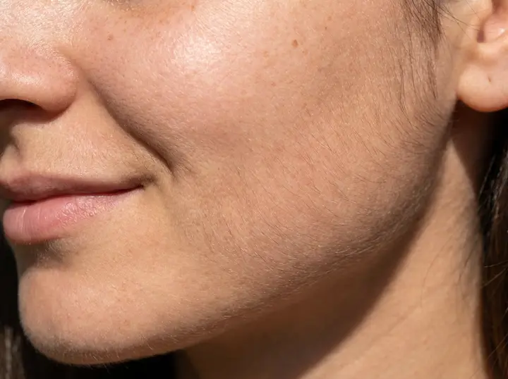 peach fuzz hair removal