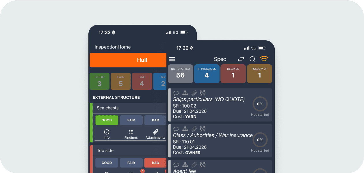 Mobile app interface displaying various colorful tabs and options for tracking tasks or data.