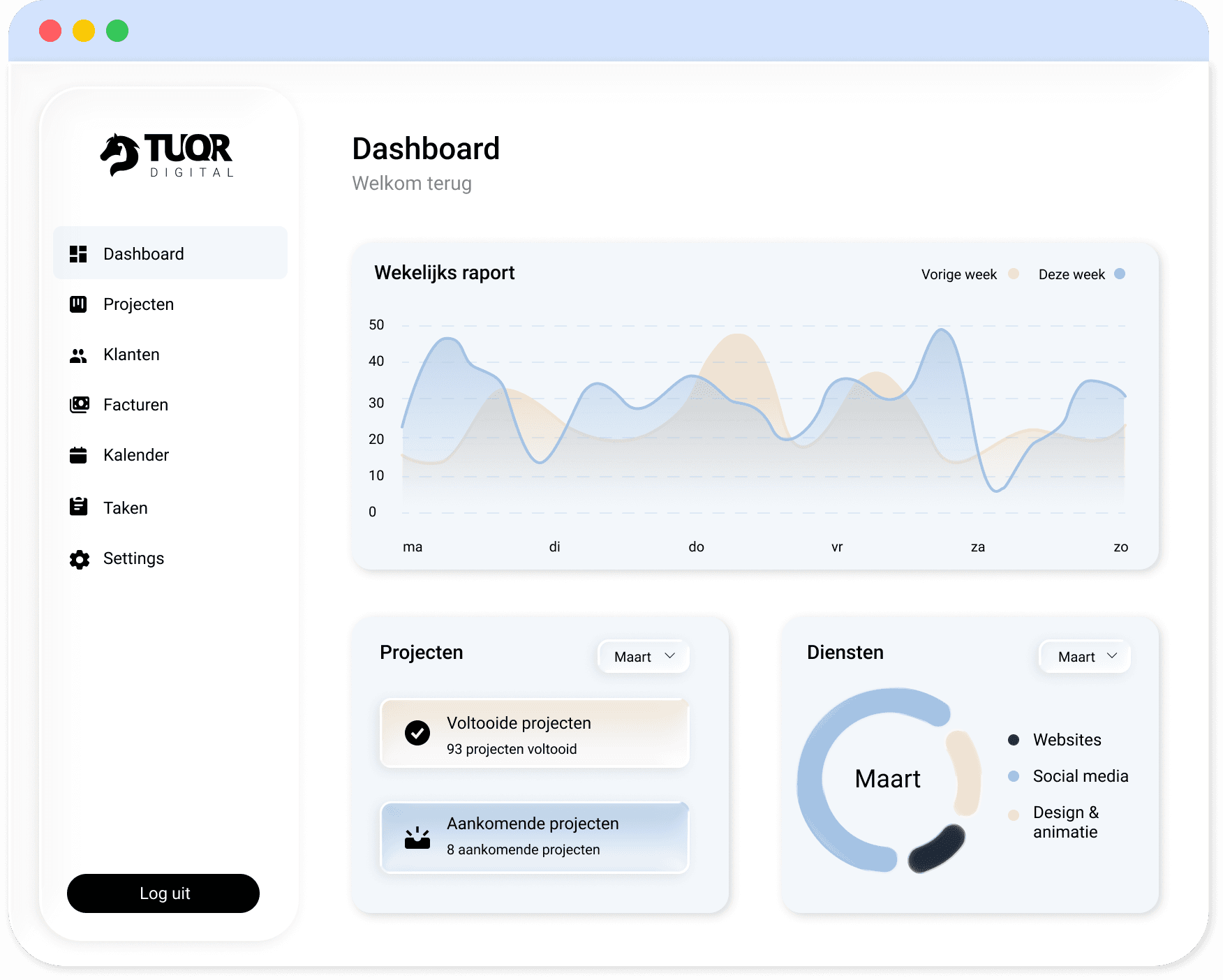An image of Freelio's budget ui