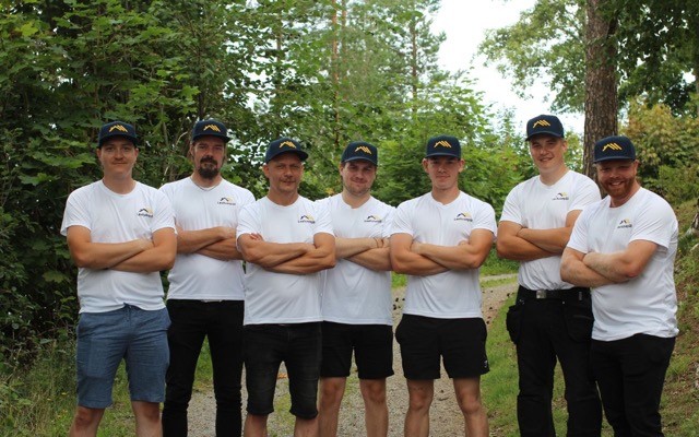 a close up of a container of food on a table