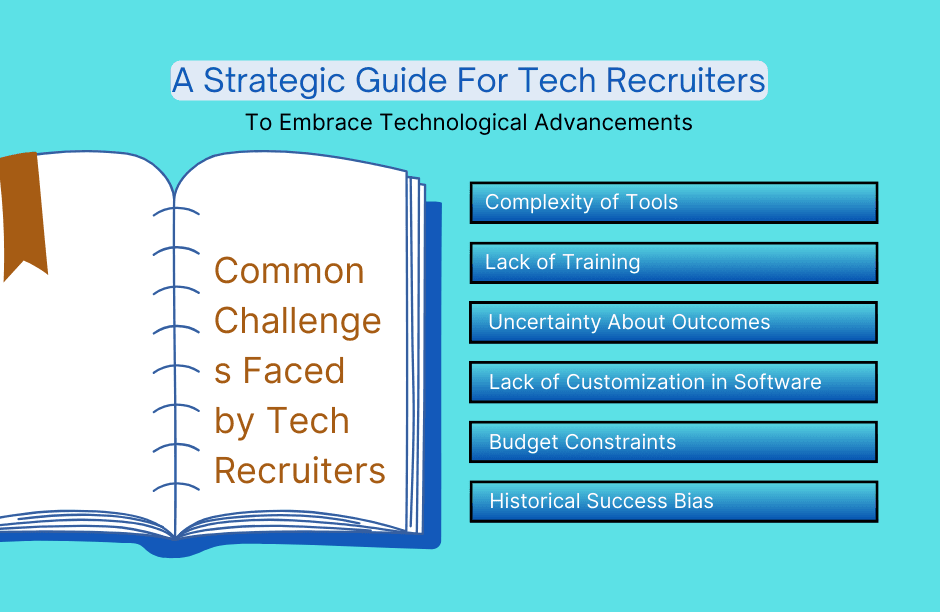 image showing common challenges faced by recruiters