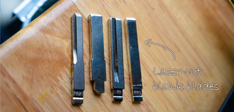 laser cut blank blades