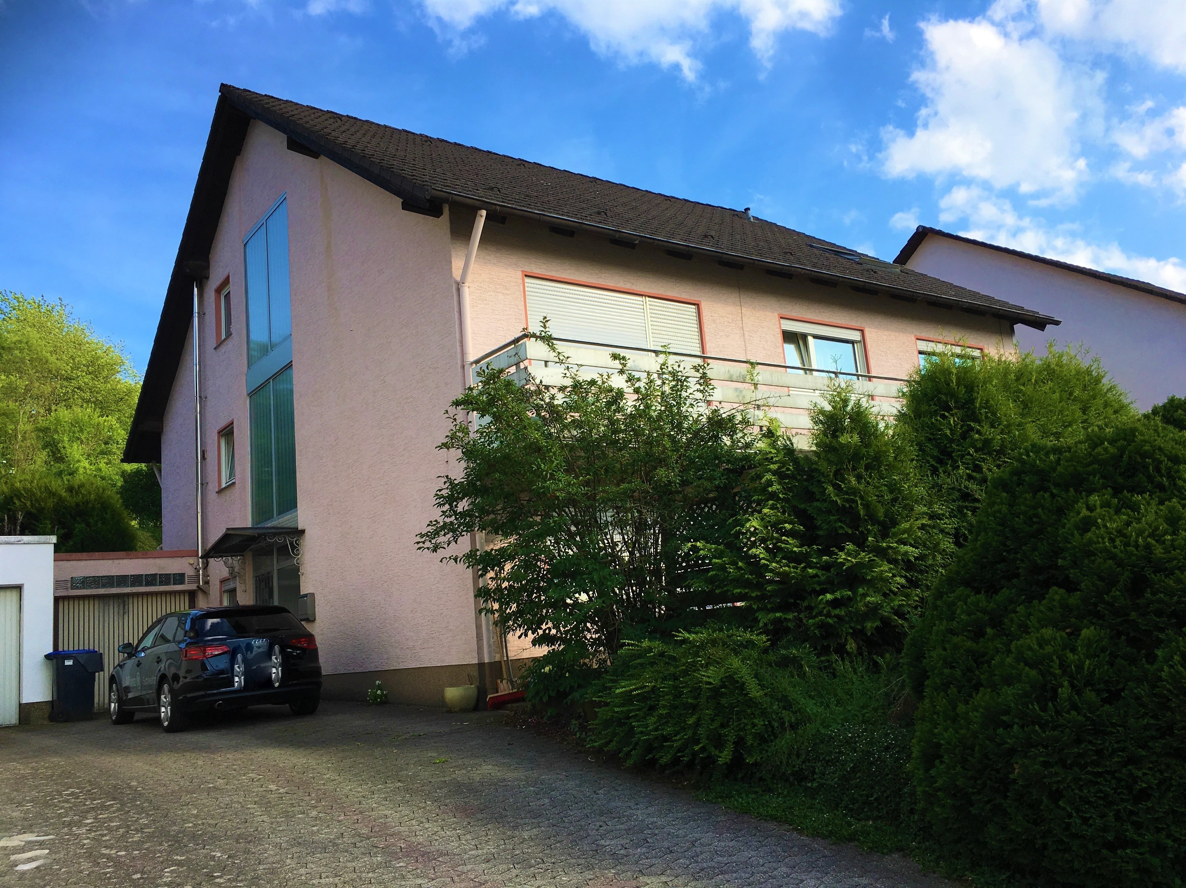 modern house with big windows