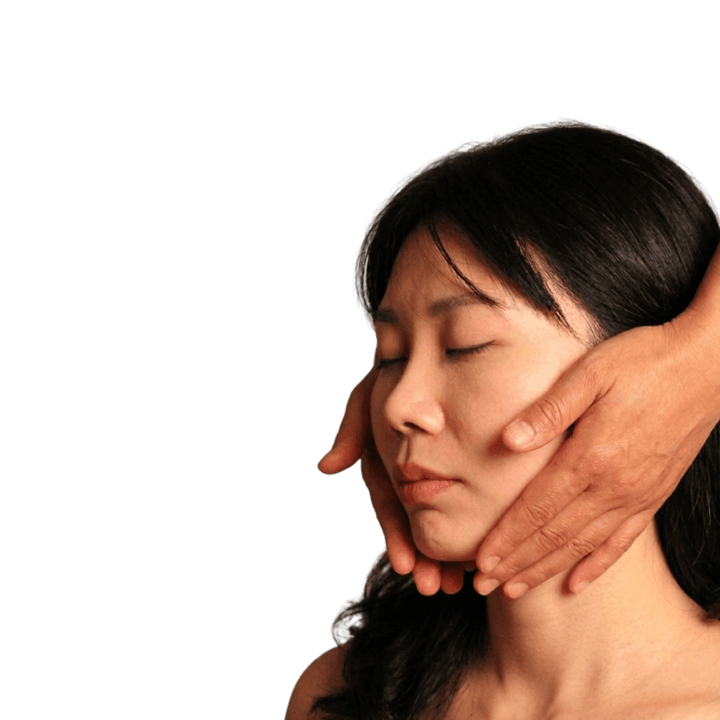 facial lymphatic drainage massage