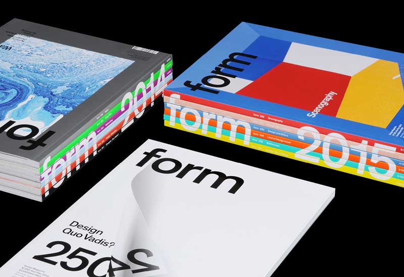 form – Design Magazine Art direction