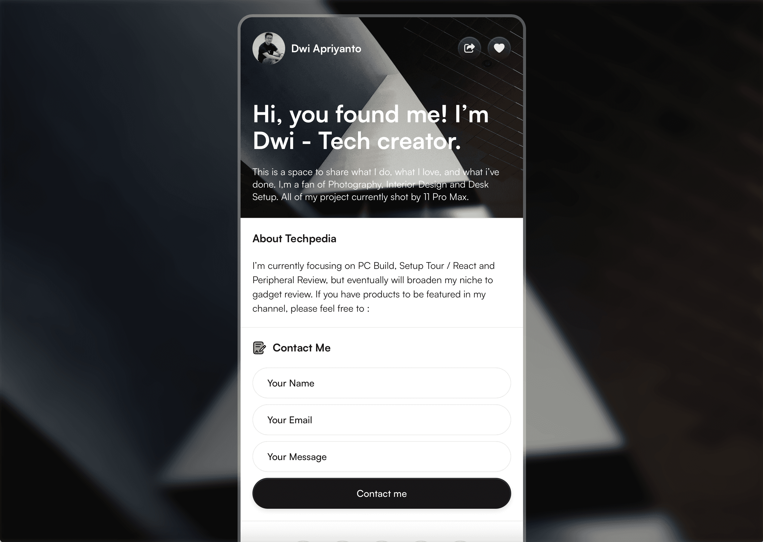 Dwi Apriyanto on Pop Site