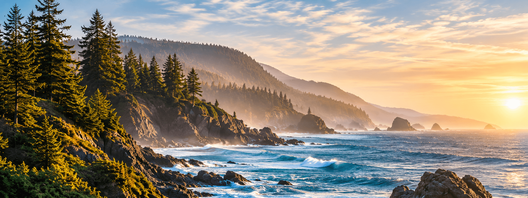 Pacific Northwest coastline