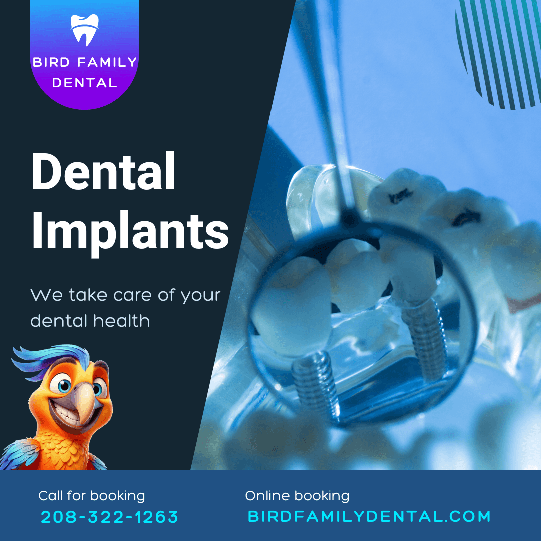Implant Dentist in Boise Meridian Eagle Idaho.