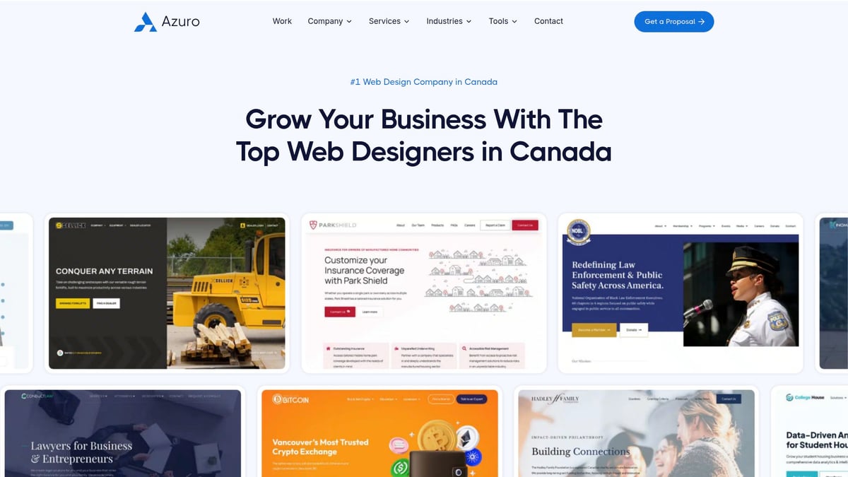 7 Best Web Design Ottawa Agencies to Watch in 2025 - Azuro Digital