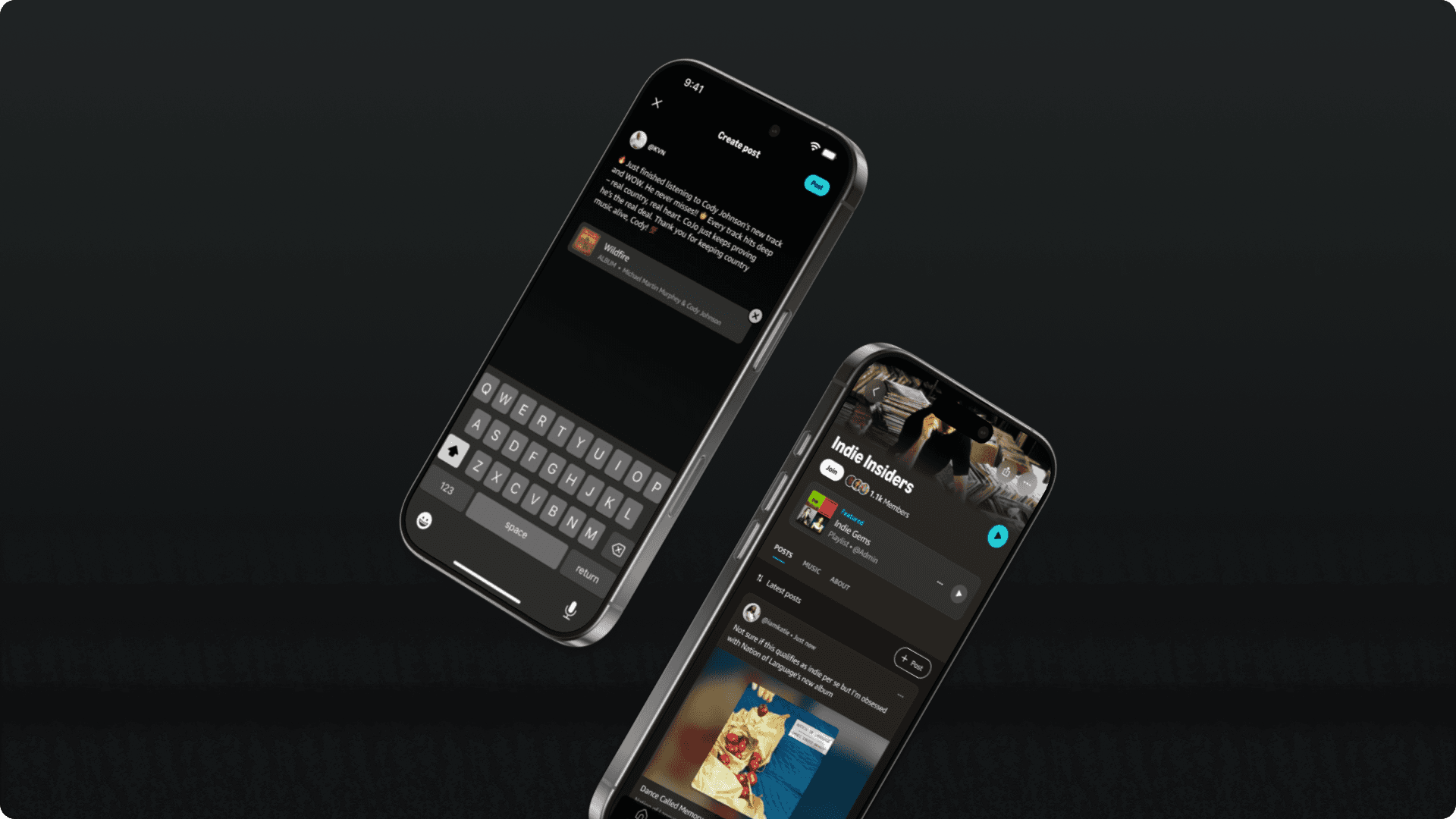 post and message board