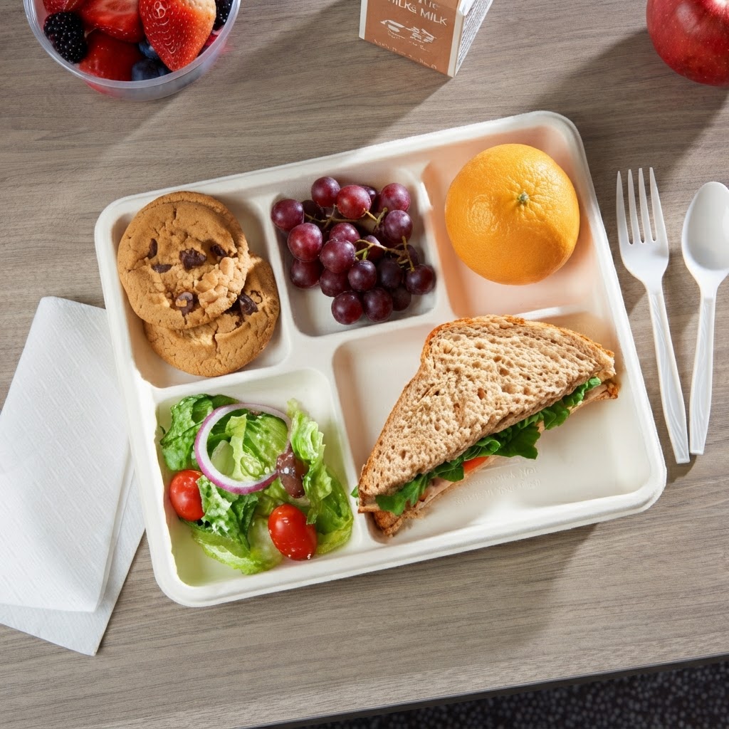 School Lunch Tray — SUGARCANE