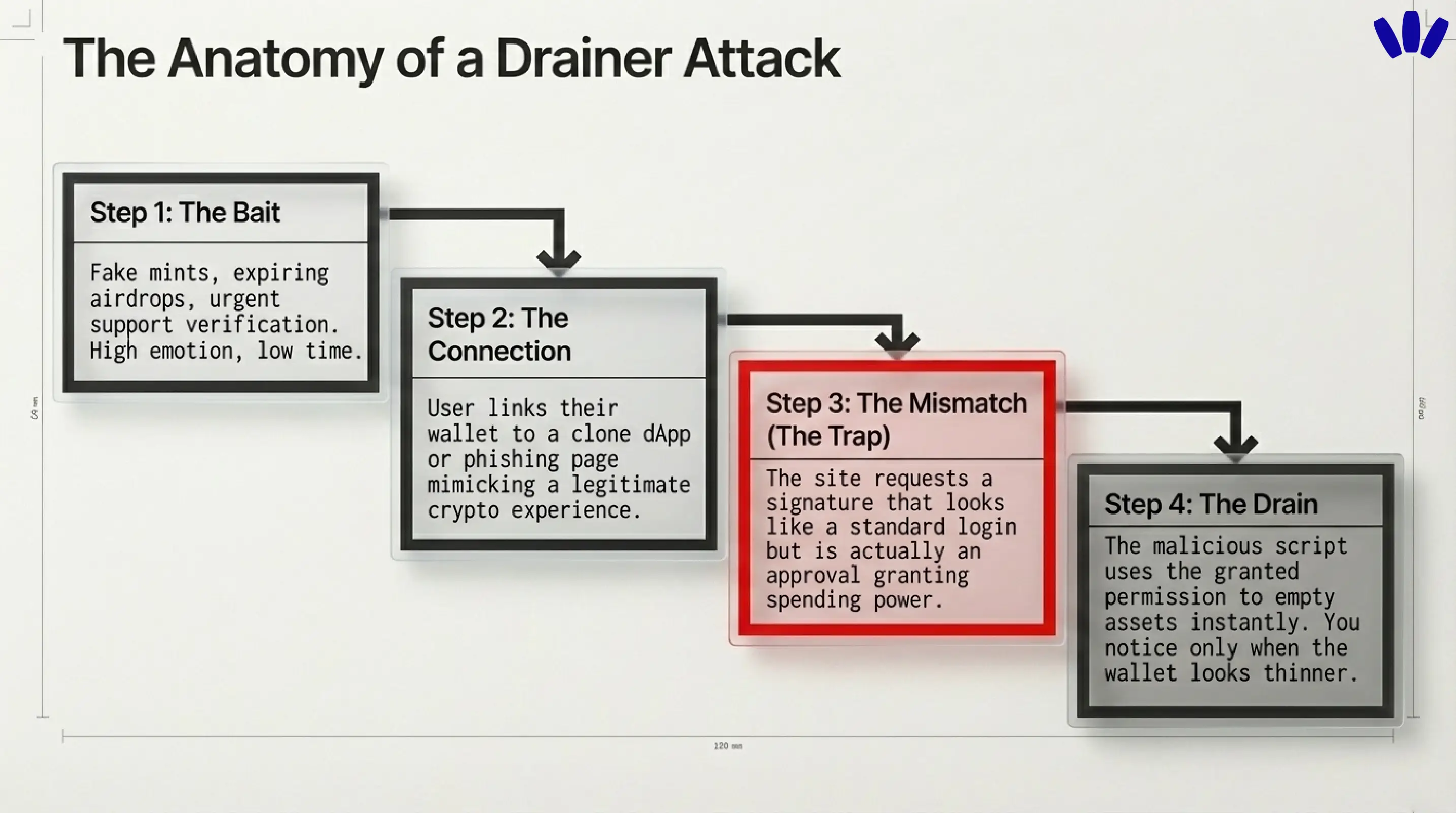 How wallet drainers usually trick users