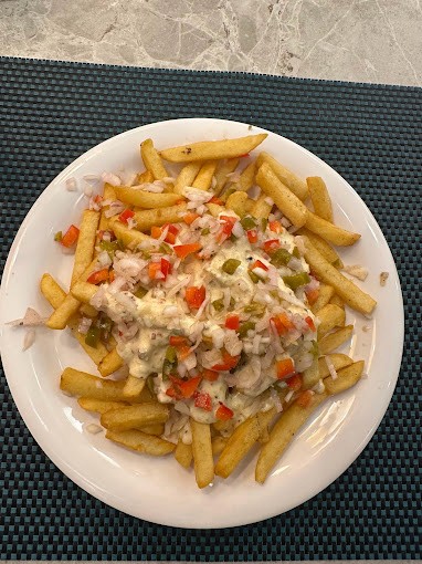 Chips and dressing offered at Hunger Bay.