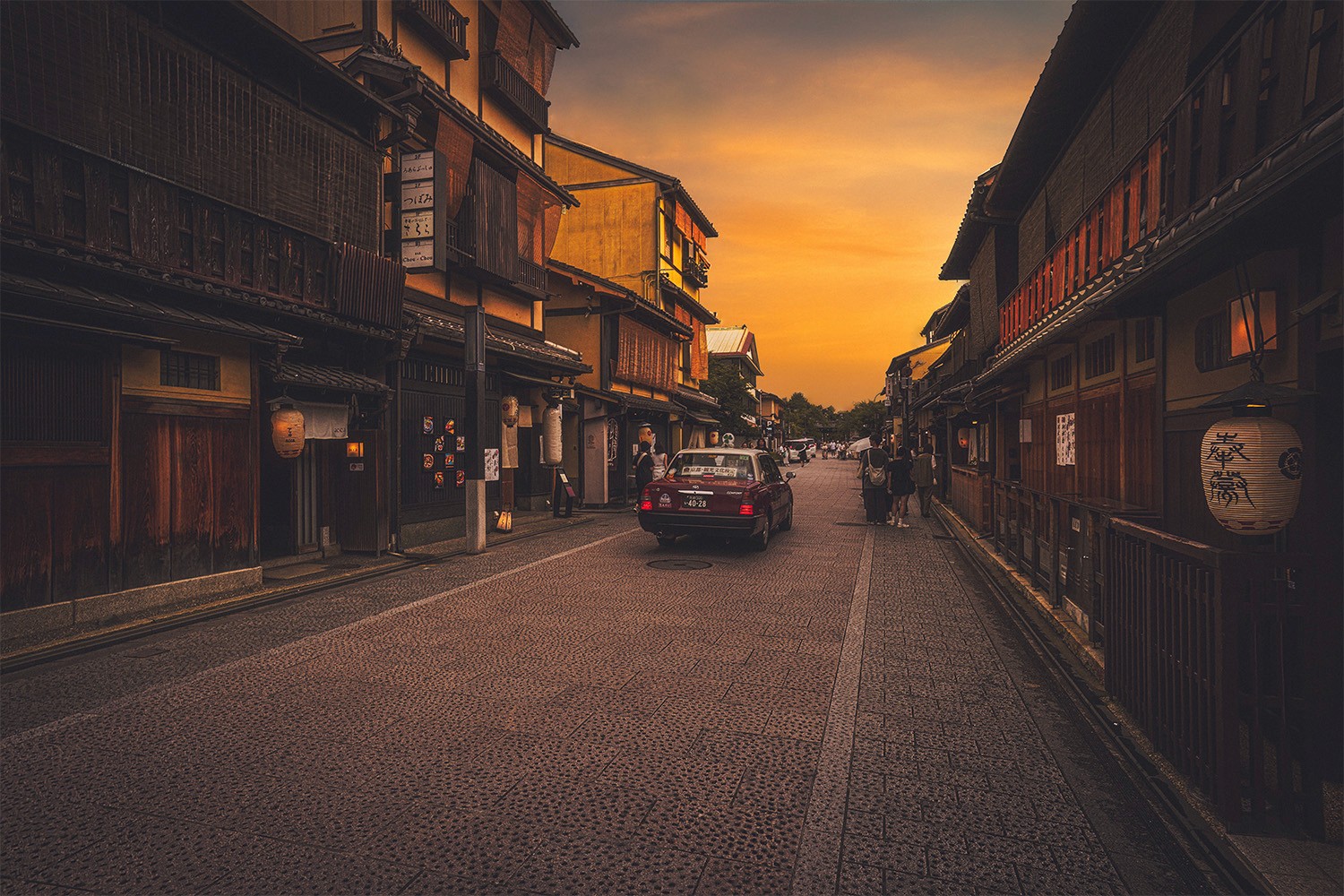Kyoto Photo at Dusk