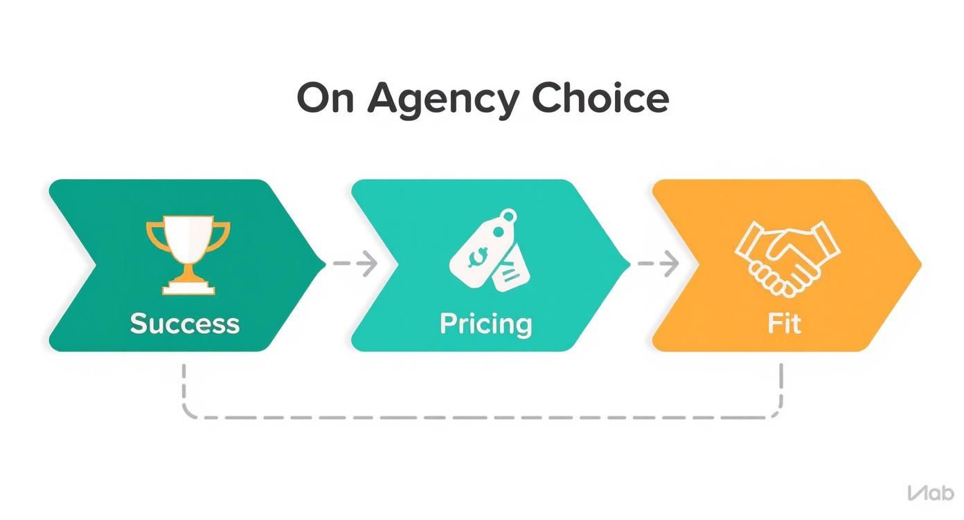 Infographic about marketing agency for small businesses